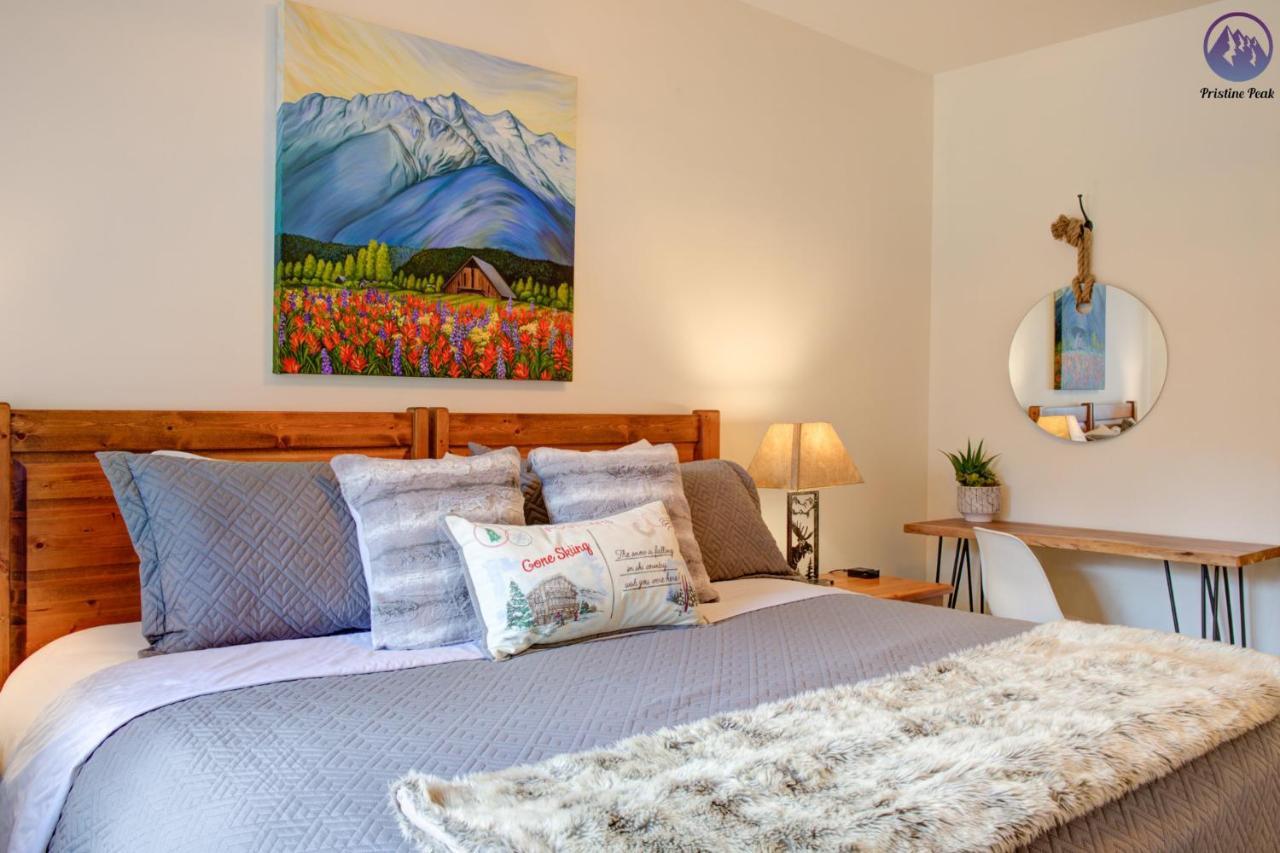 Modern Nordic 2 Bedroom Mountain View Condo Canmore Zewnętrze zdjęcie